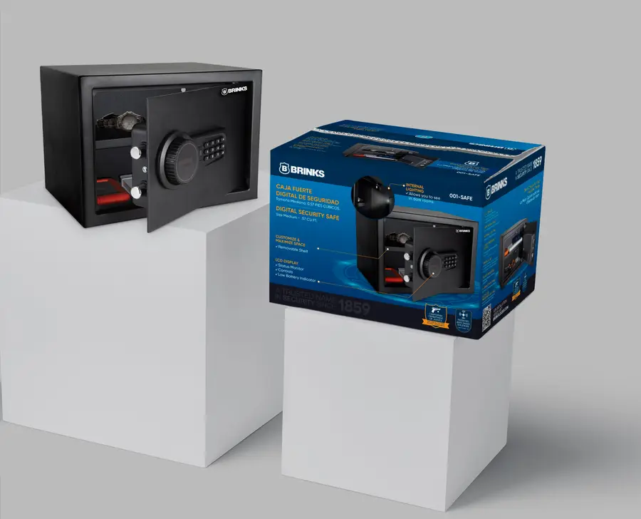Custom printed packaging box produced by ECO Packaging Masters