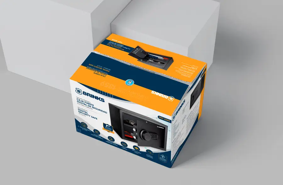 Custom printed packaging box produced by ECO Packaging Masters
