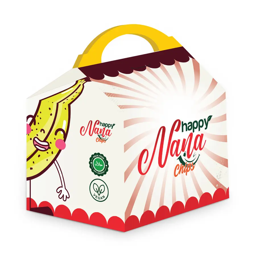 Custom printed packaging box produced by ECO Packaging Masters