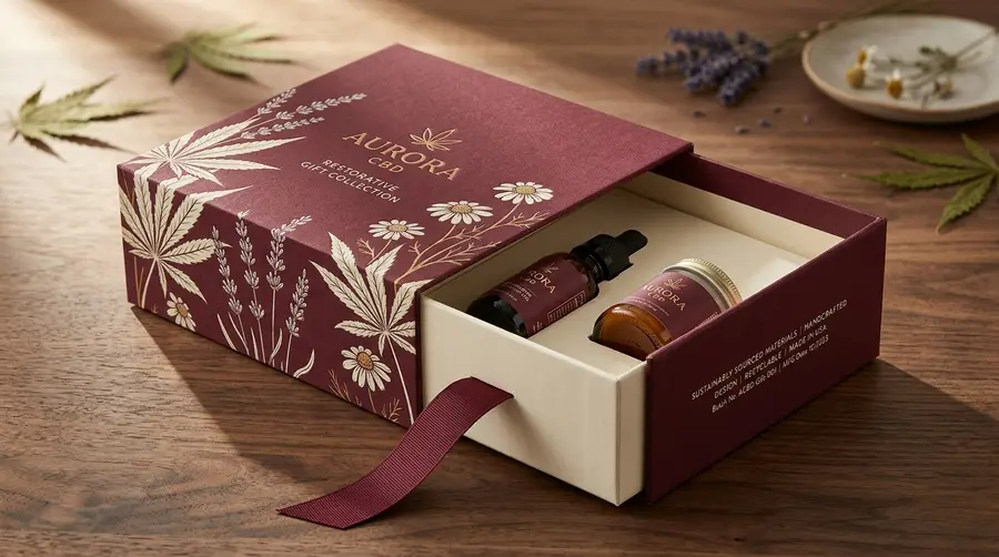 Custom cbd boxes printed by ECO Packaging Masters