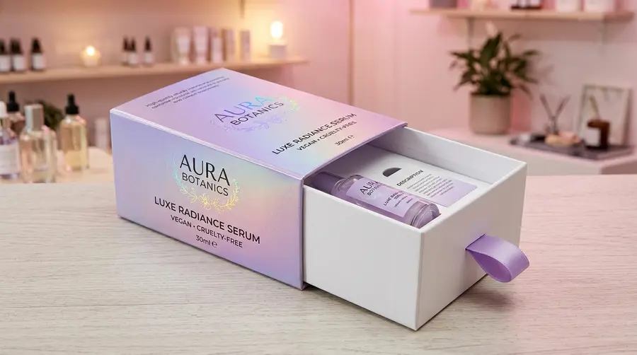 Custom cosmetic boxes printed by ECO Packaging Masters