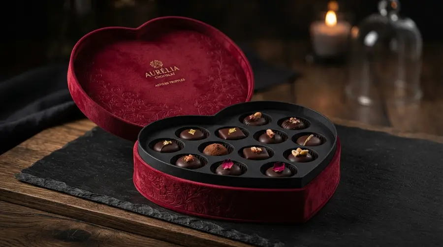 custom truffle boxe