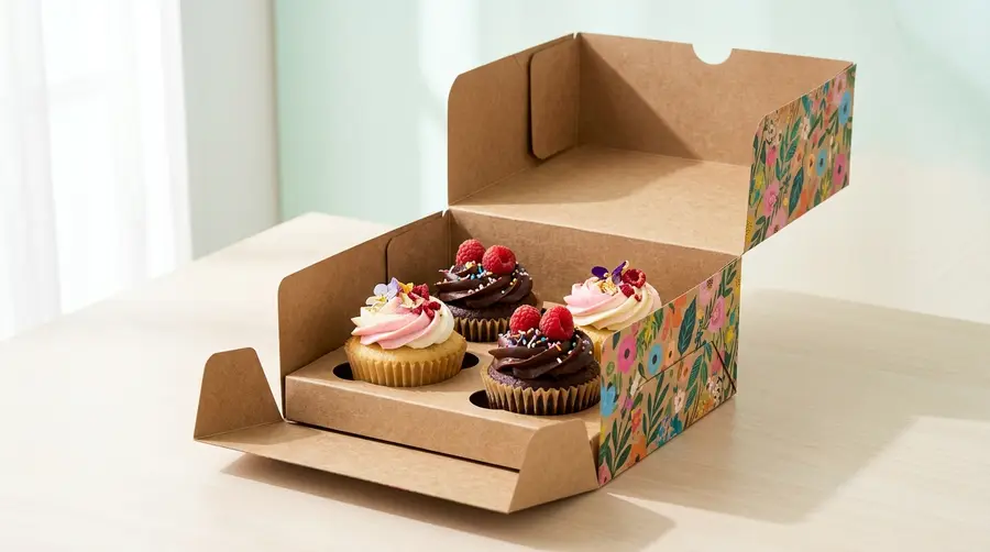 Custom bakery boxes printed by ECO Packaging Masters