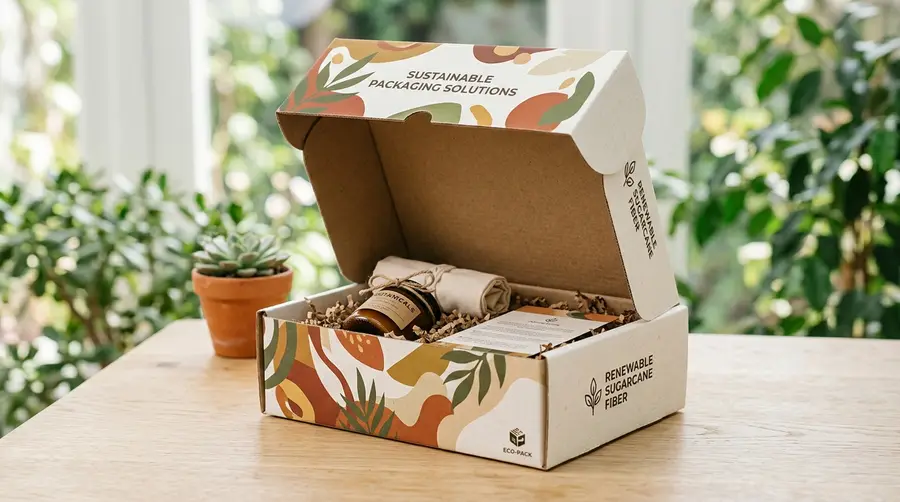 Custom eco friendly boxes printed by ECO Packaging Masters