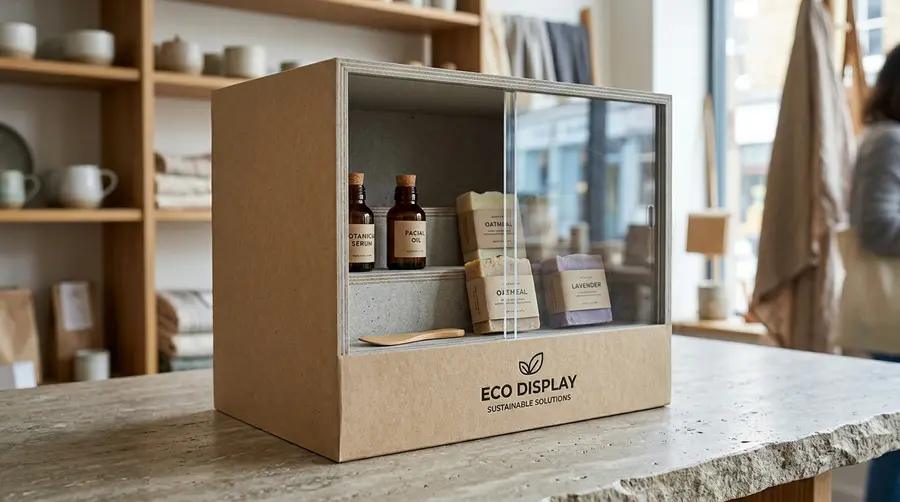 Custom display boxes printed by ECO Packaging Masters
