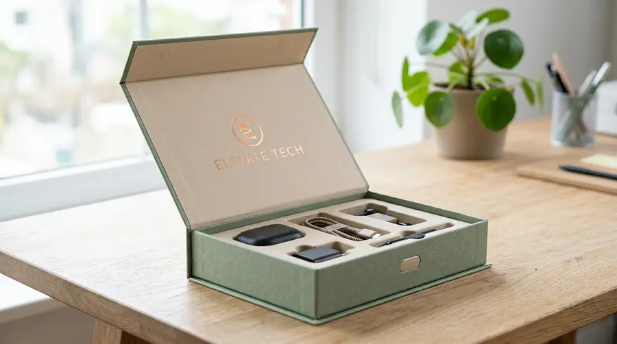 Custom electronics boxes printed by ECO Packaging Masters