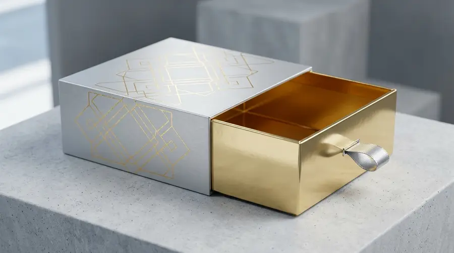 gold and silver boxes