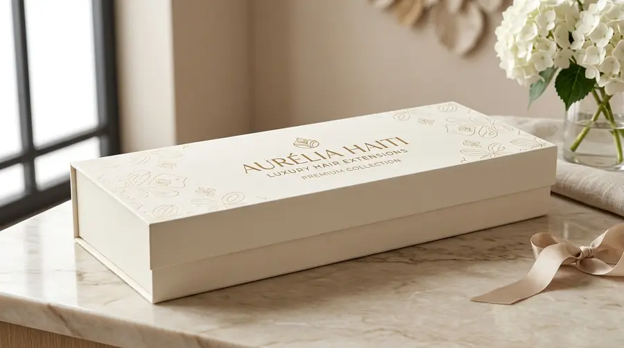 stylish hair extension boxes
