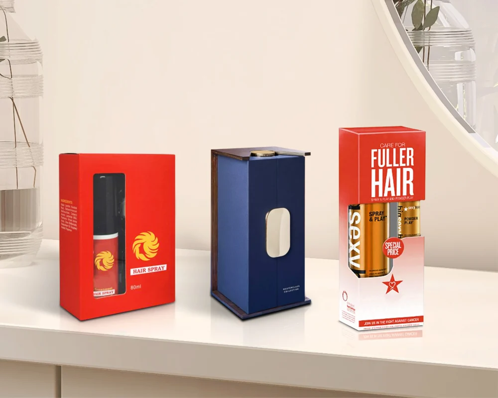Custom Hairspray Boxes