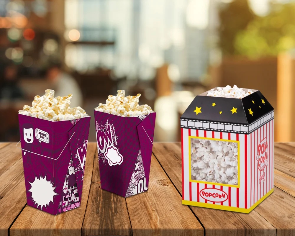 Custom Popcorn Boxes