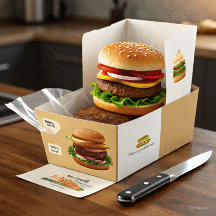 Burger Patty Box