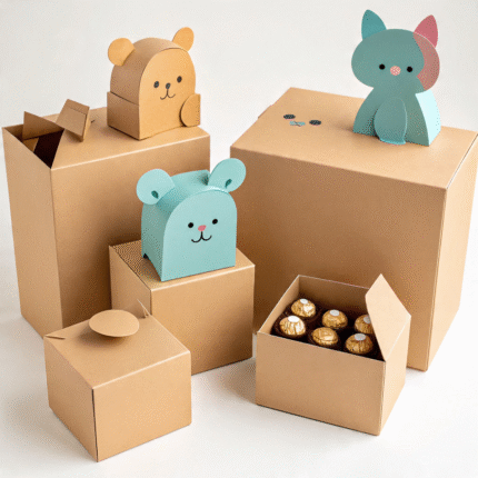 Custom Animal Shape Boxes